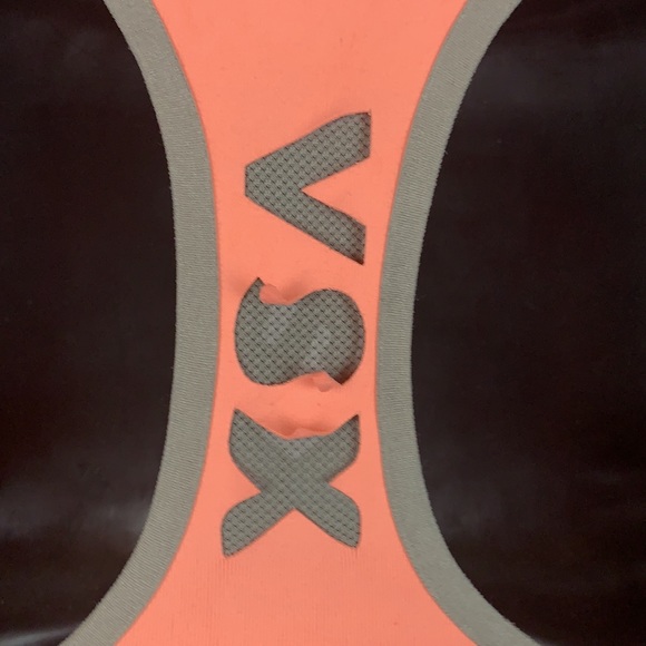 VSX Sport racer back orange sports bra size 32C - Picture 3 of 8